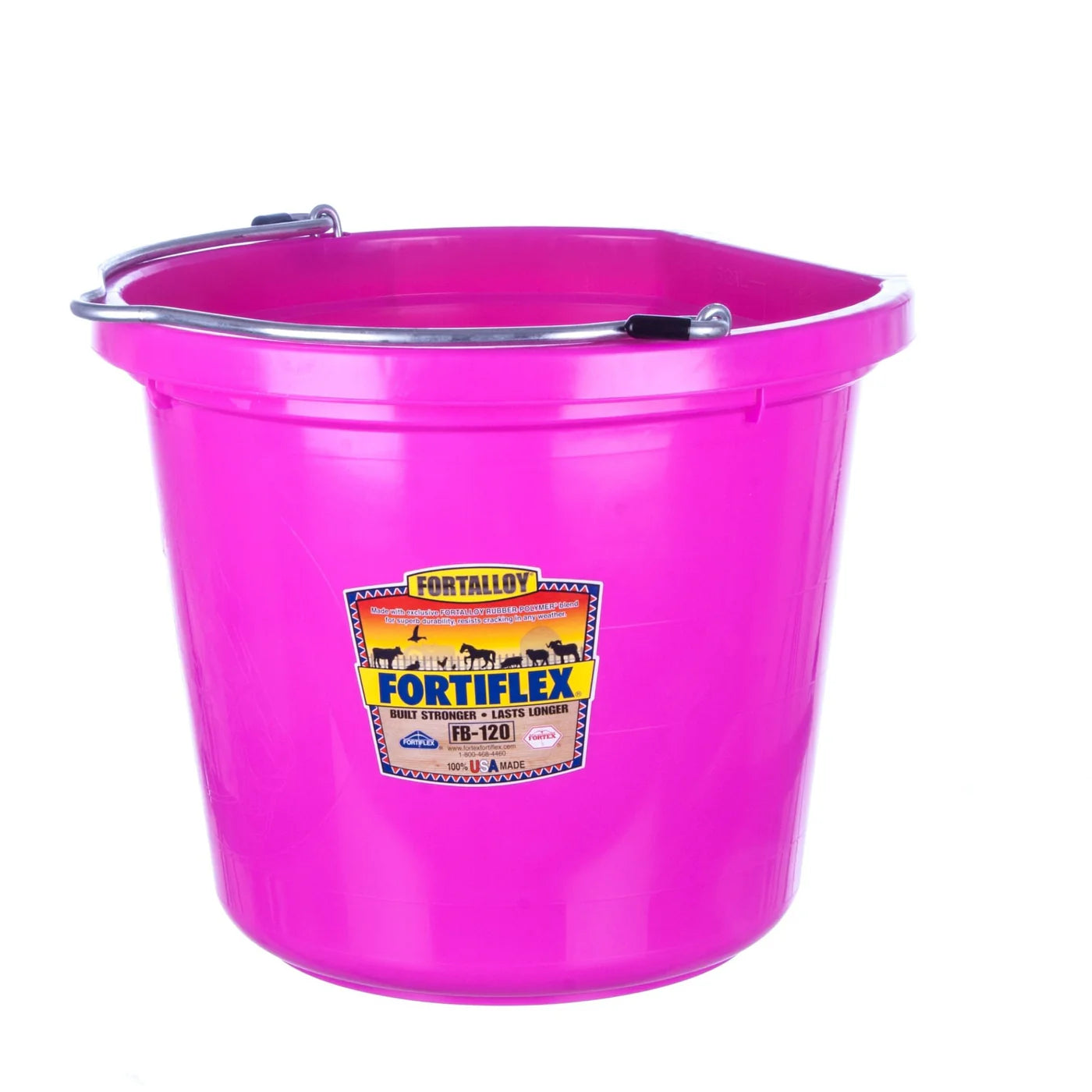 Fortiflex Flat back bucket 8 quart