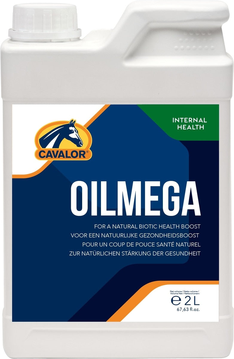 Cavalor OilMega Liquid Horse Supplement, 2-L bottle