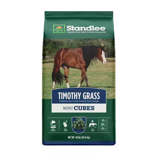 Standlee Premium Western Forage Timothy Grass Mini Cubes