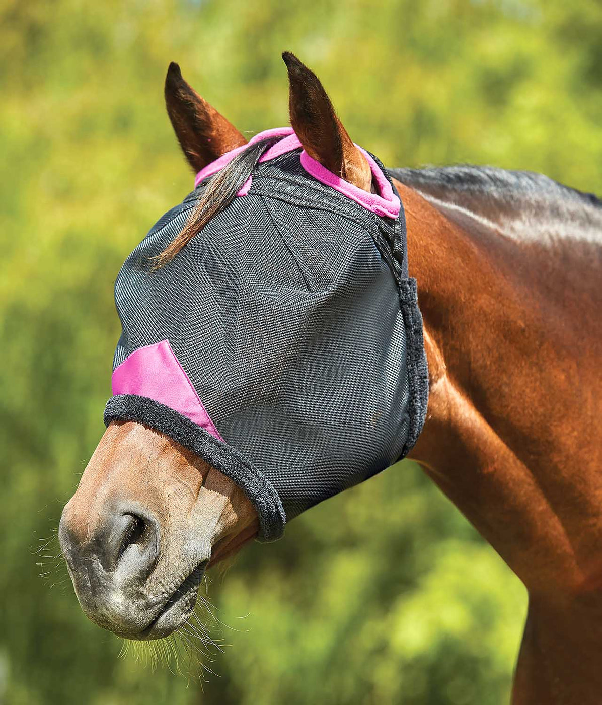 Weatherbeeta Comfitec Deluxe Durable Mesh Mask w/Nose - Mini
